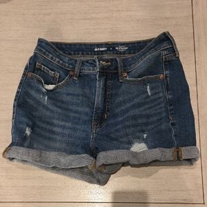 Old Navy Women's Distressed Blue Jean Shorts